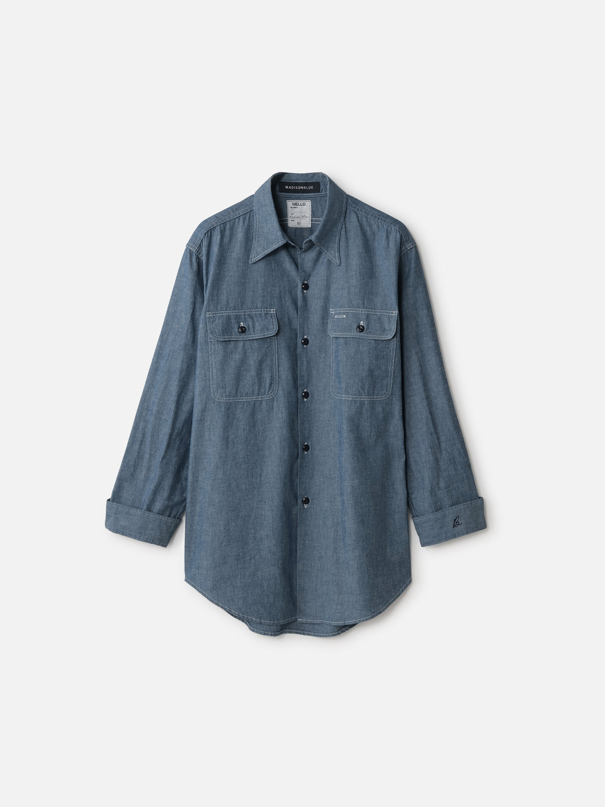 HAMPTON CHAMBRAY SHIRT(OW)