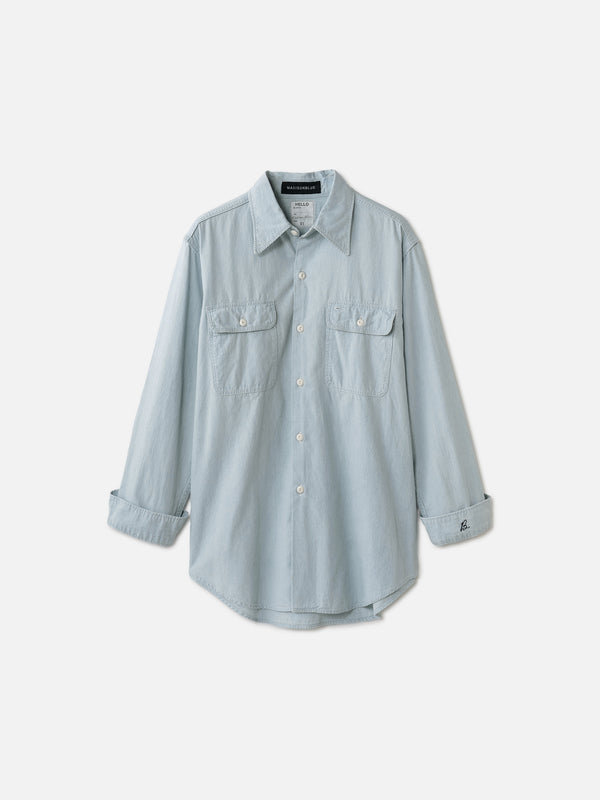 HAMPTON CHAMBRAY SHIRT (Vintage Wash)