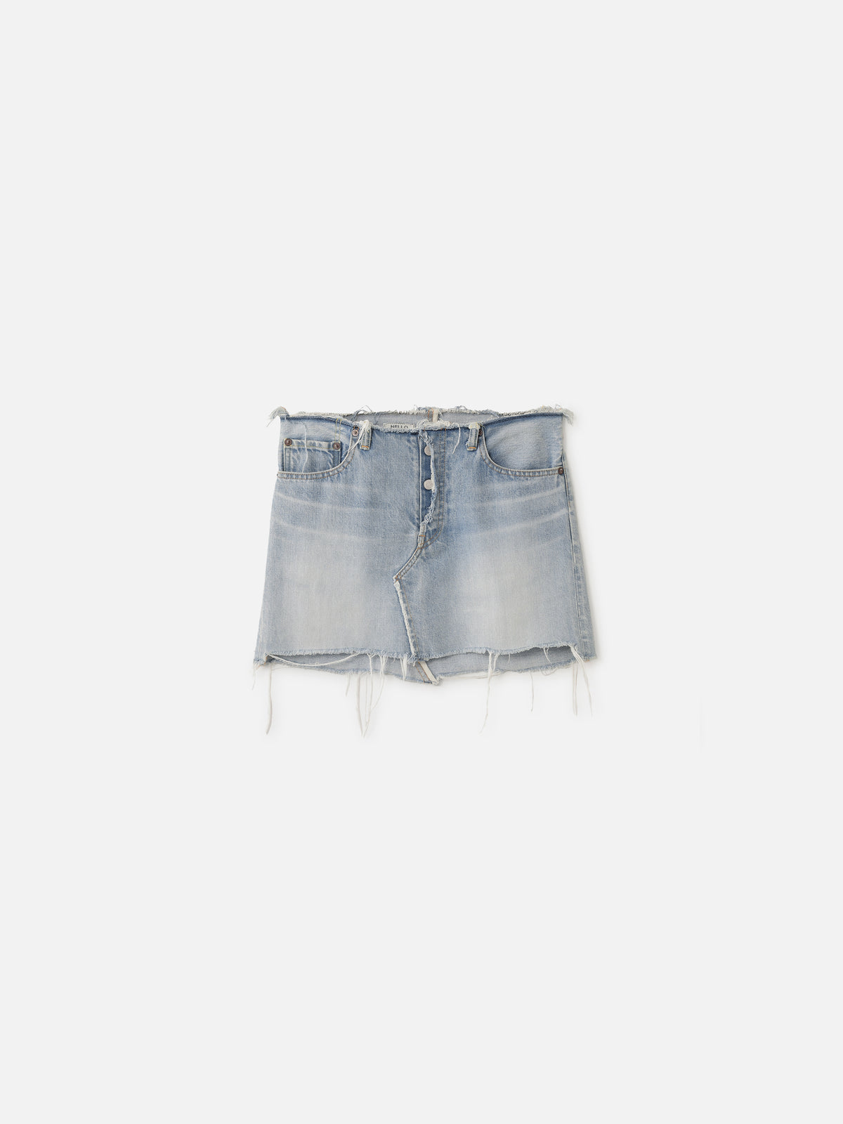 5 POCKET DENIM MINI SKIRT (VW)