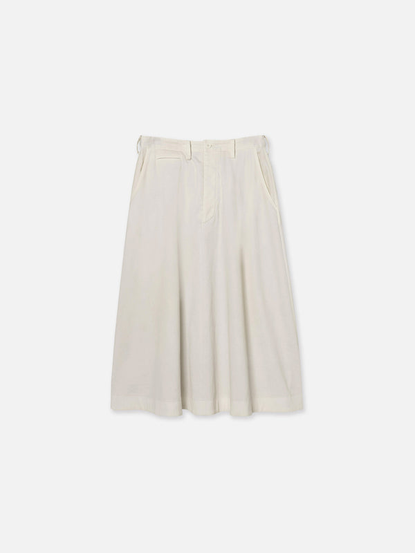 DRESS FLARE SKIRT PIQUE