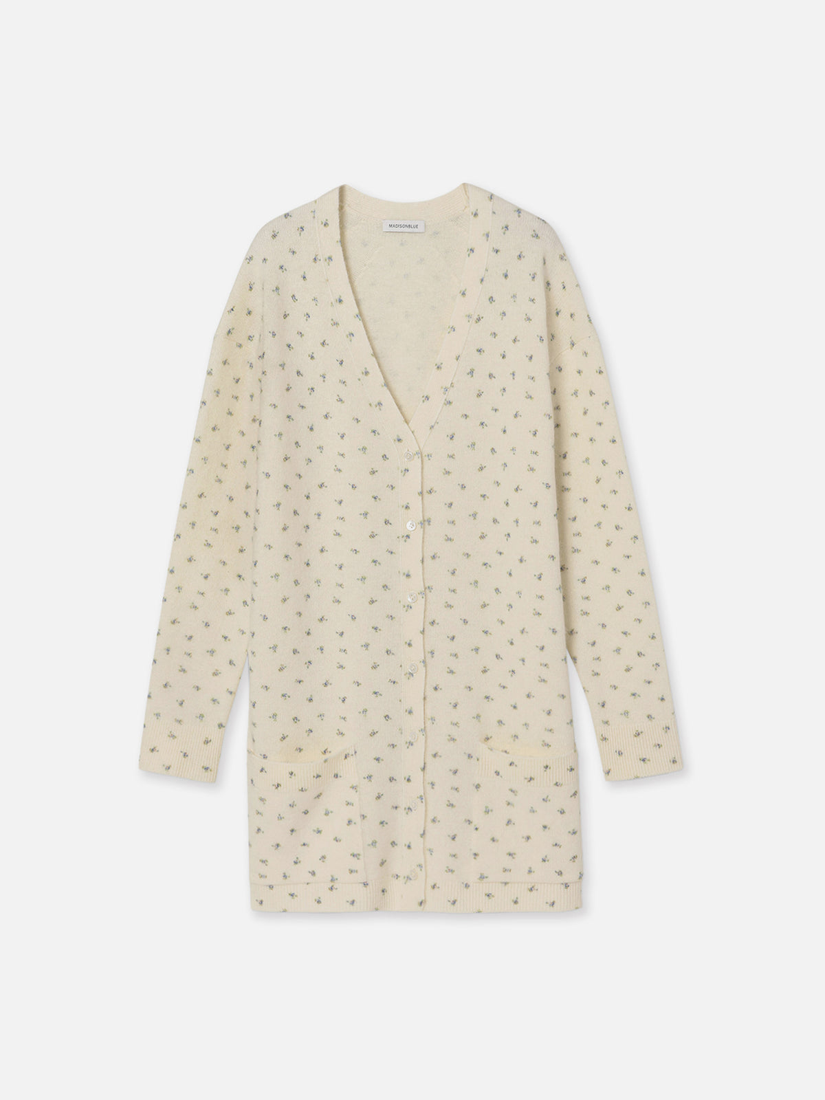 CARDIGAN LONG IMPRIMÉ FLEURI