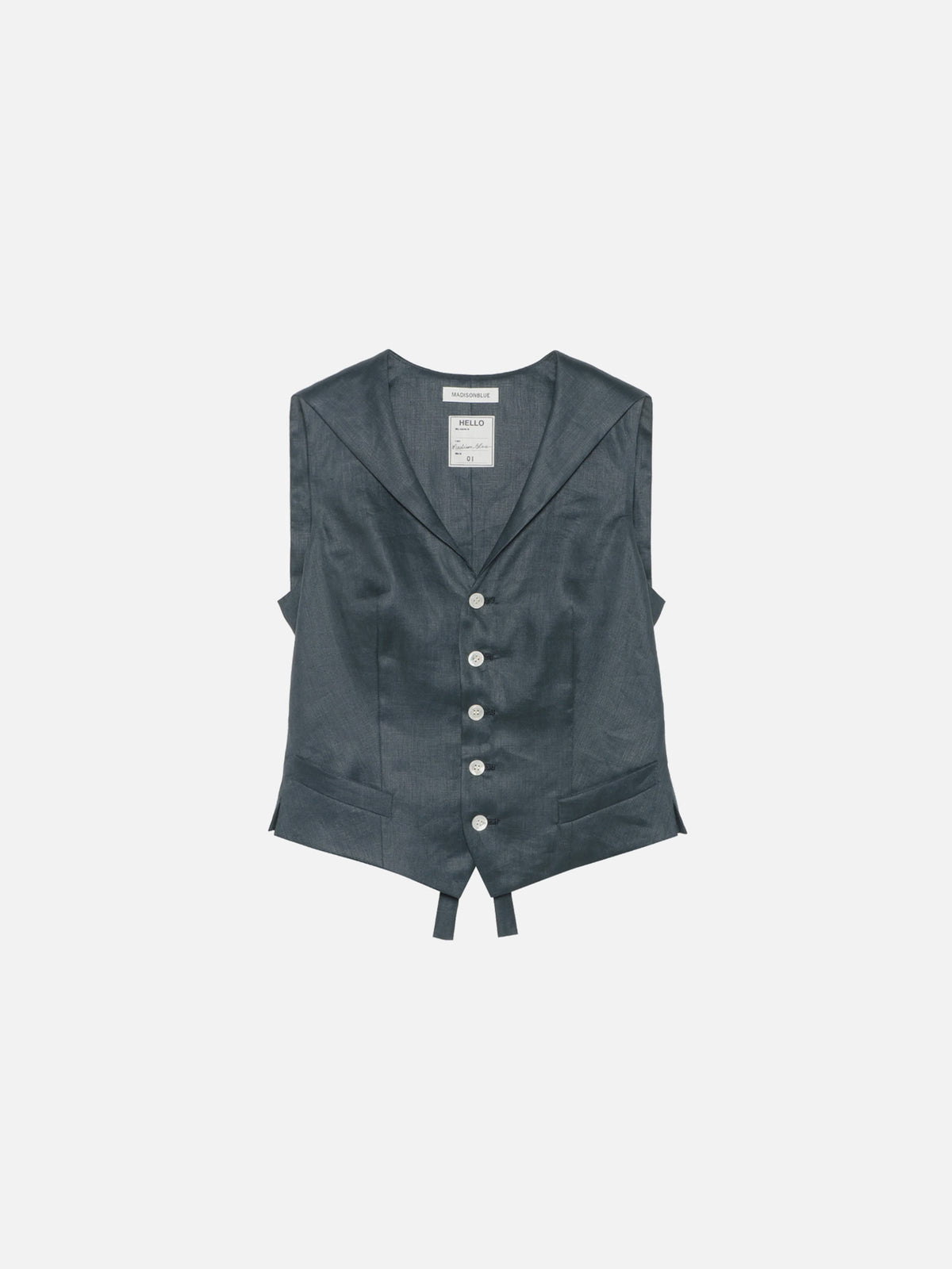 GILET MARIN LIN