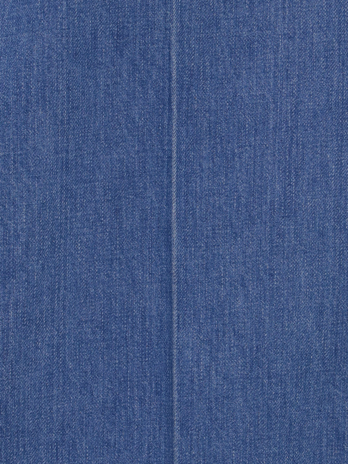 CENTER CREASE FLARE PANTS DENIM