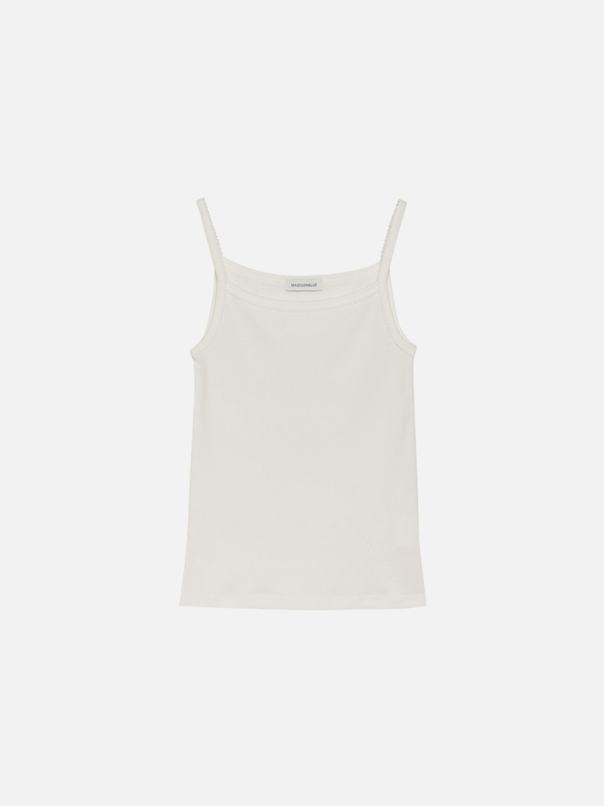 CAMISOLE EN COTON DOUX À BRODERIE ANGLAISE
