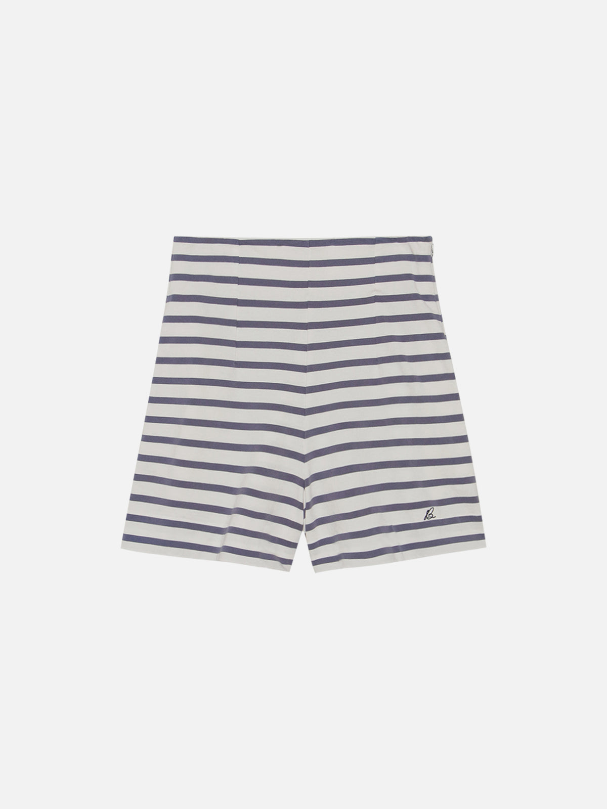 SHORT TAILLE HAUTE RAYÉ