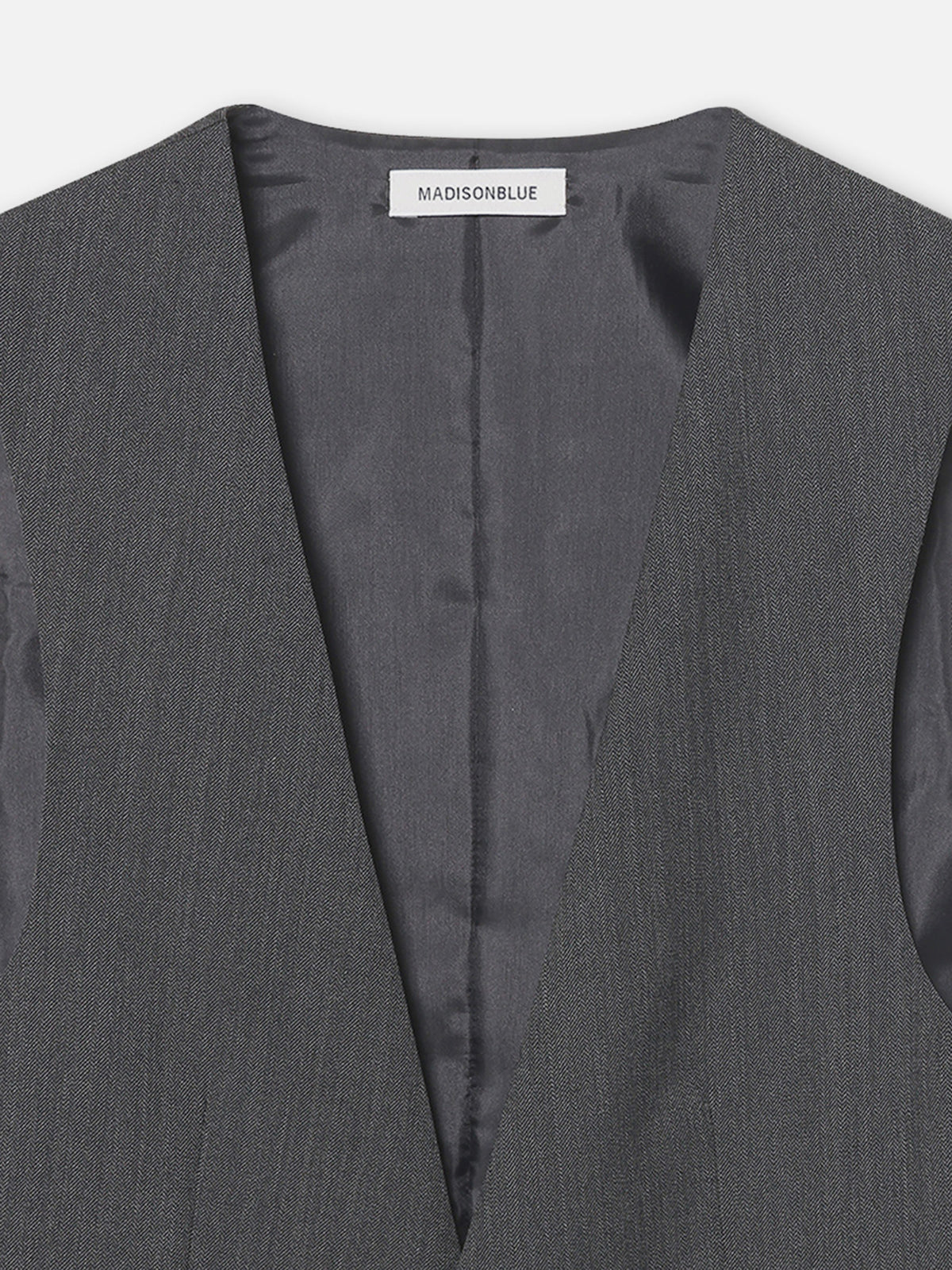GILET SANS BOUTONS CHEVRONS