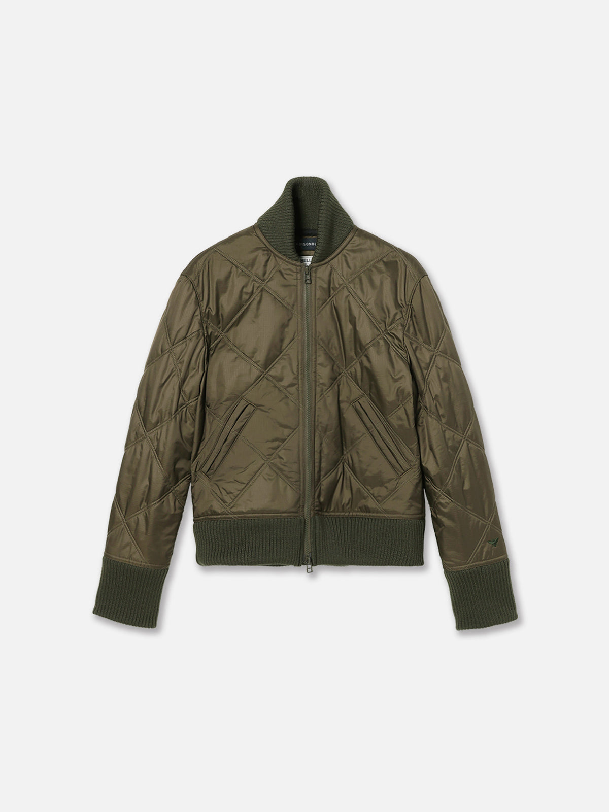 ZIP UP BLOUSON QUILTING