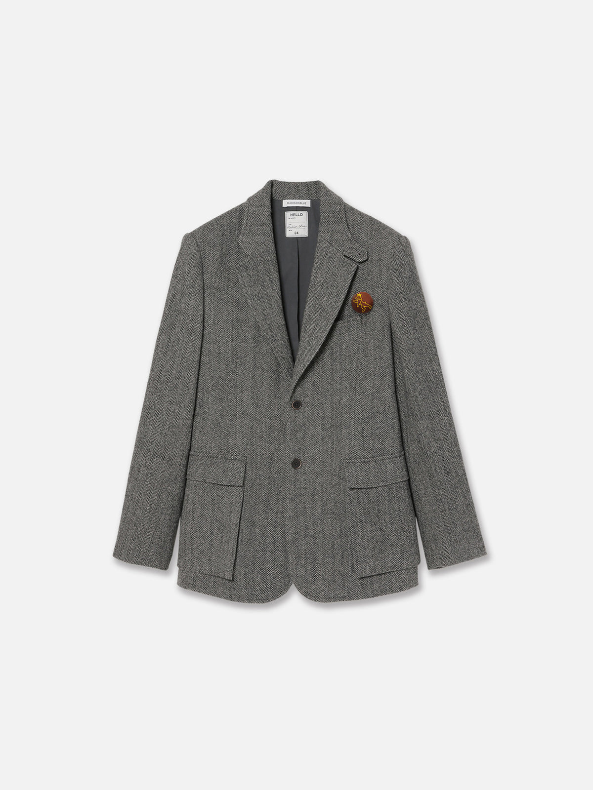 HUNTING JACKET HERRINGBONE MNS