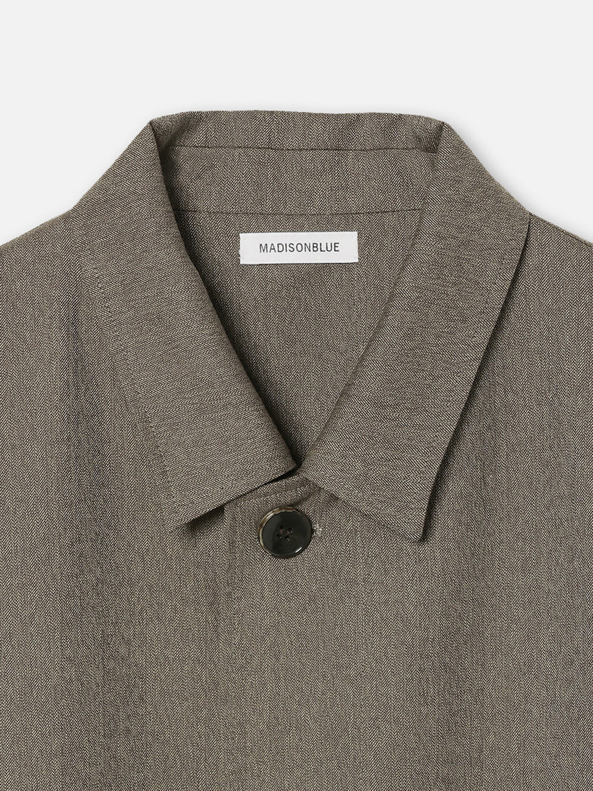 SHOP COAT HERRINGBONE