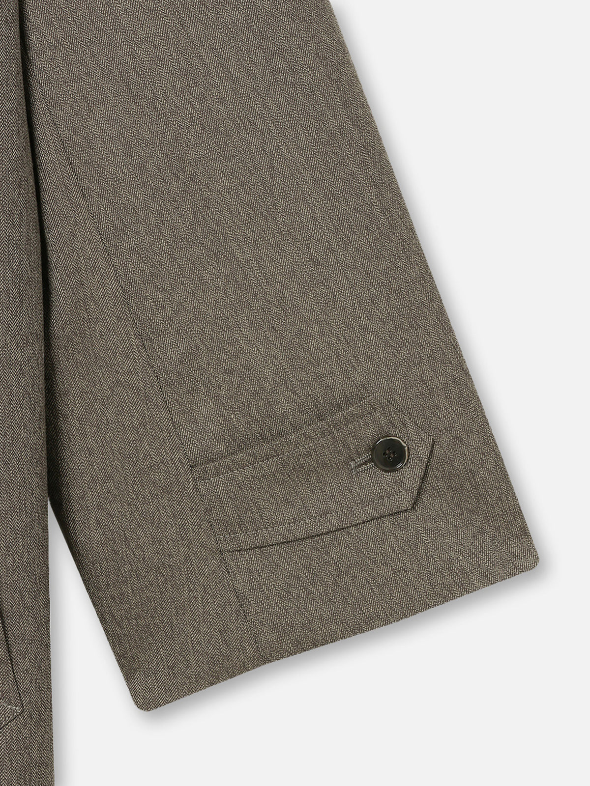 SHOP COAT HERRINGBONE