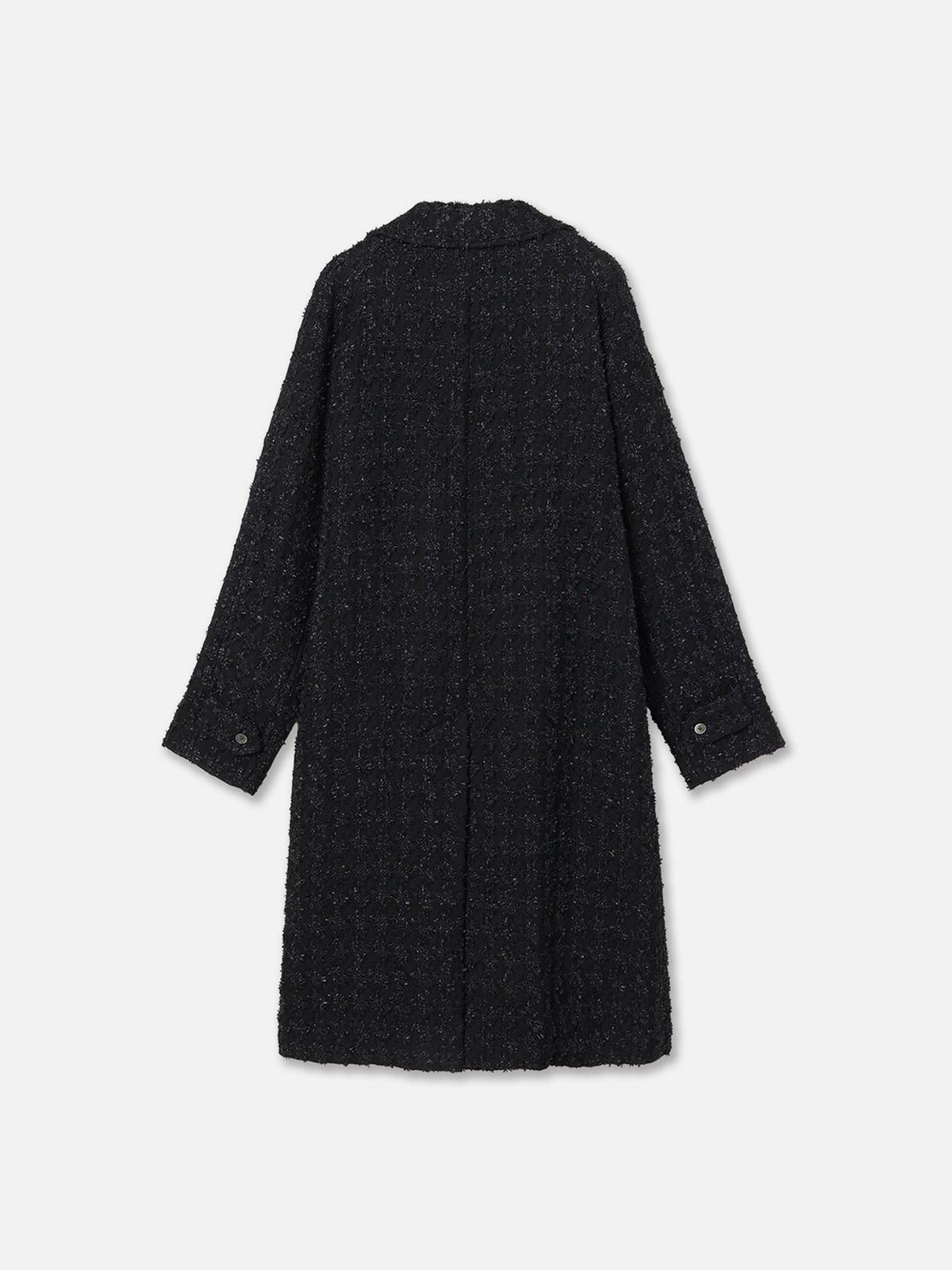 MANTEAU COL CHEMISIER EN TWEED