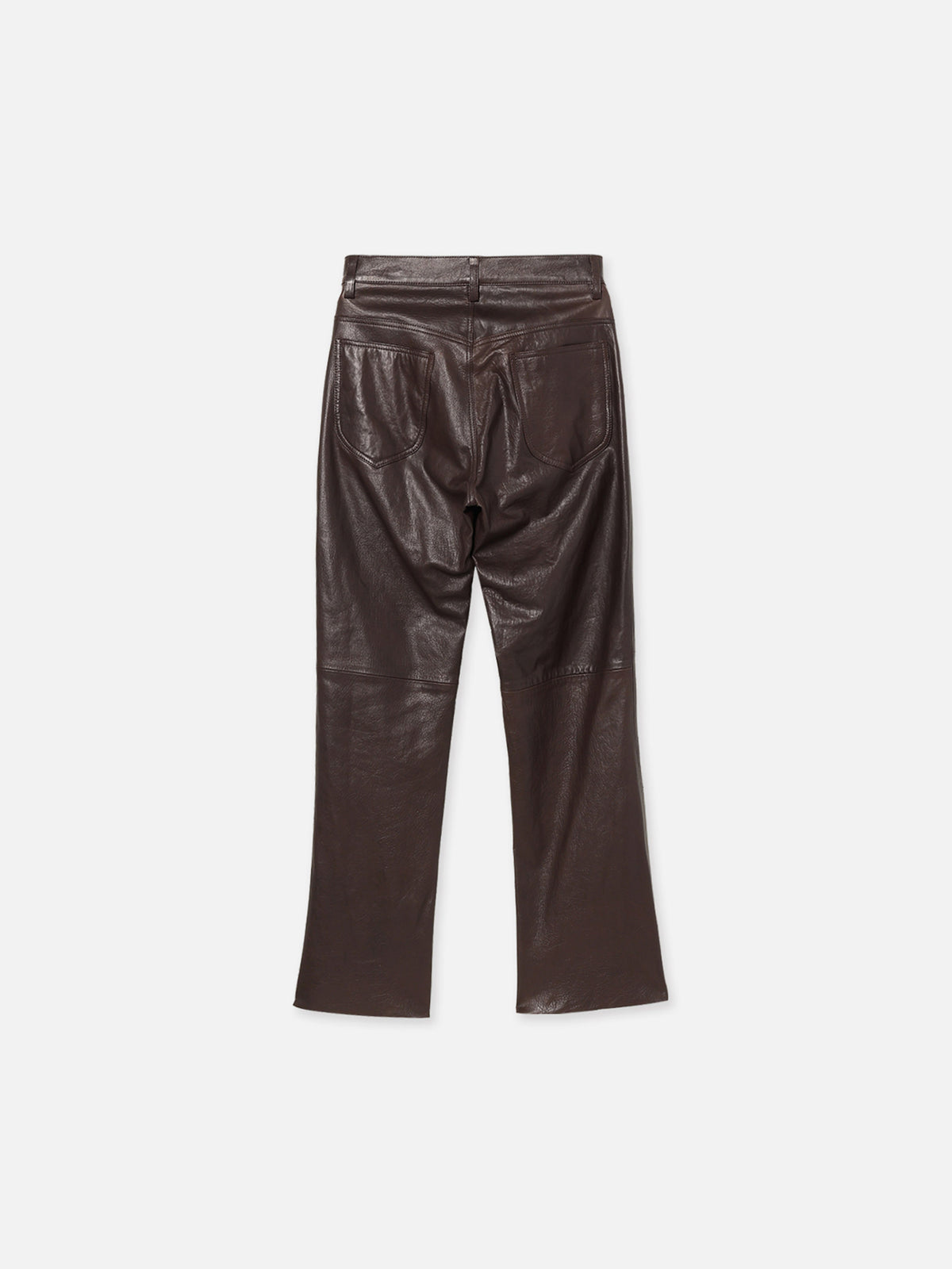 STRAIGHT PANTS LEATHER MNS