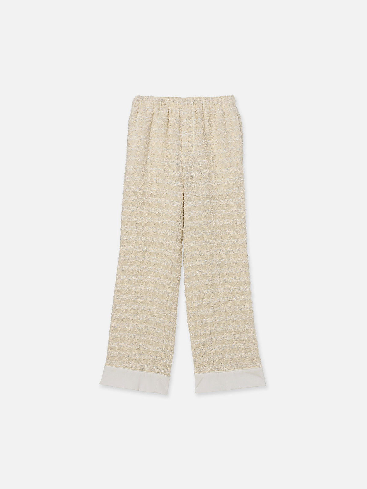 PANTALON DE PYJAMA EN TWEED