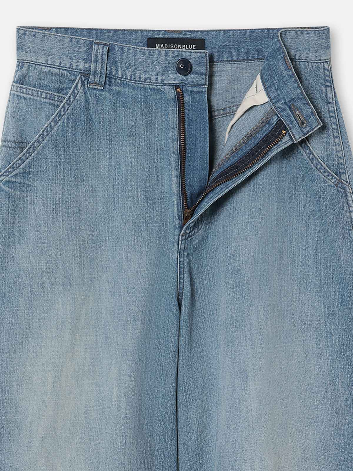 SHORT DE PEINTRE EN JEAN