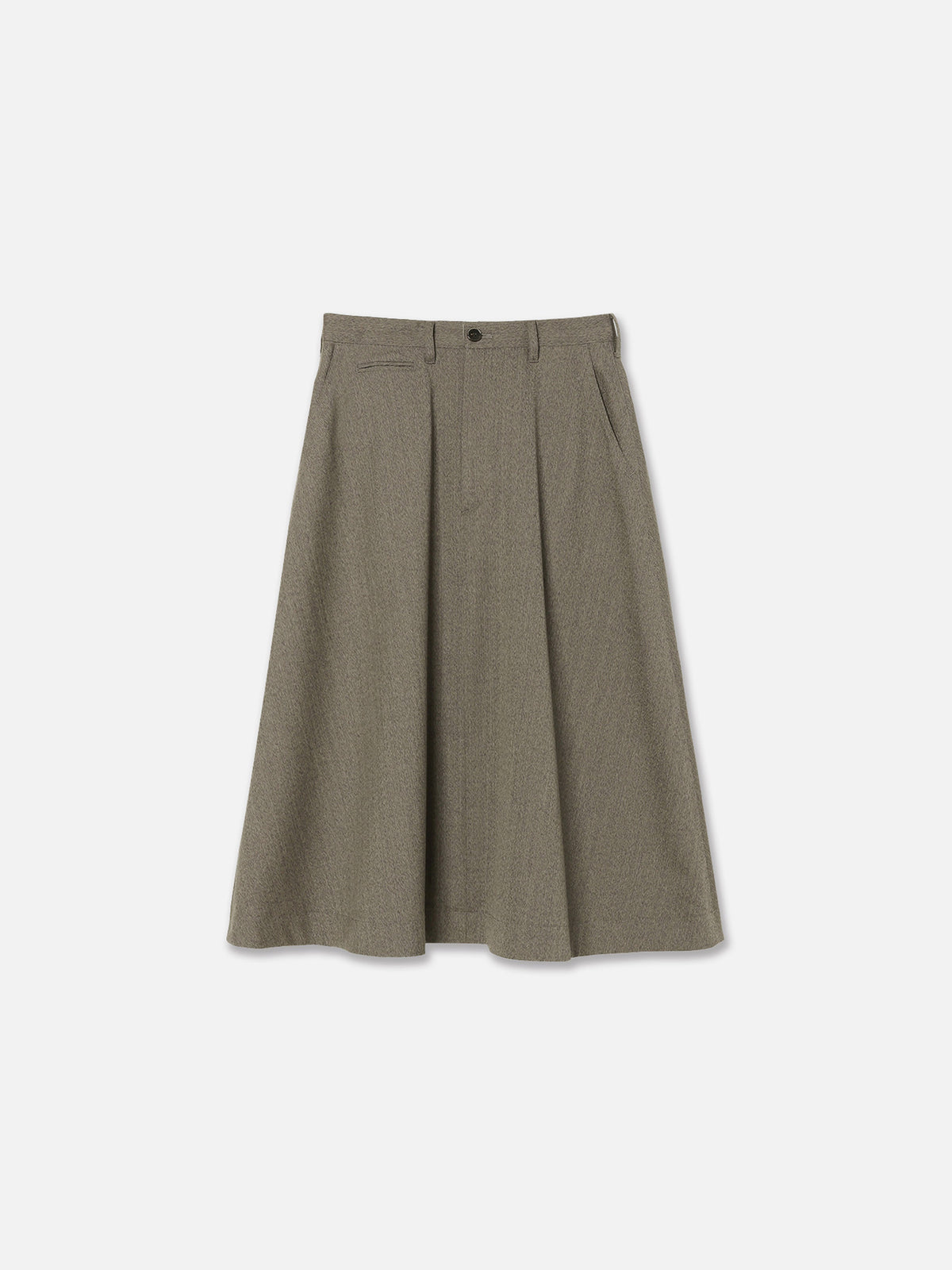 ROBE ÉVASÉE JUPE CHEVRON