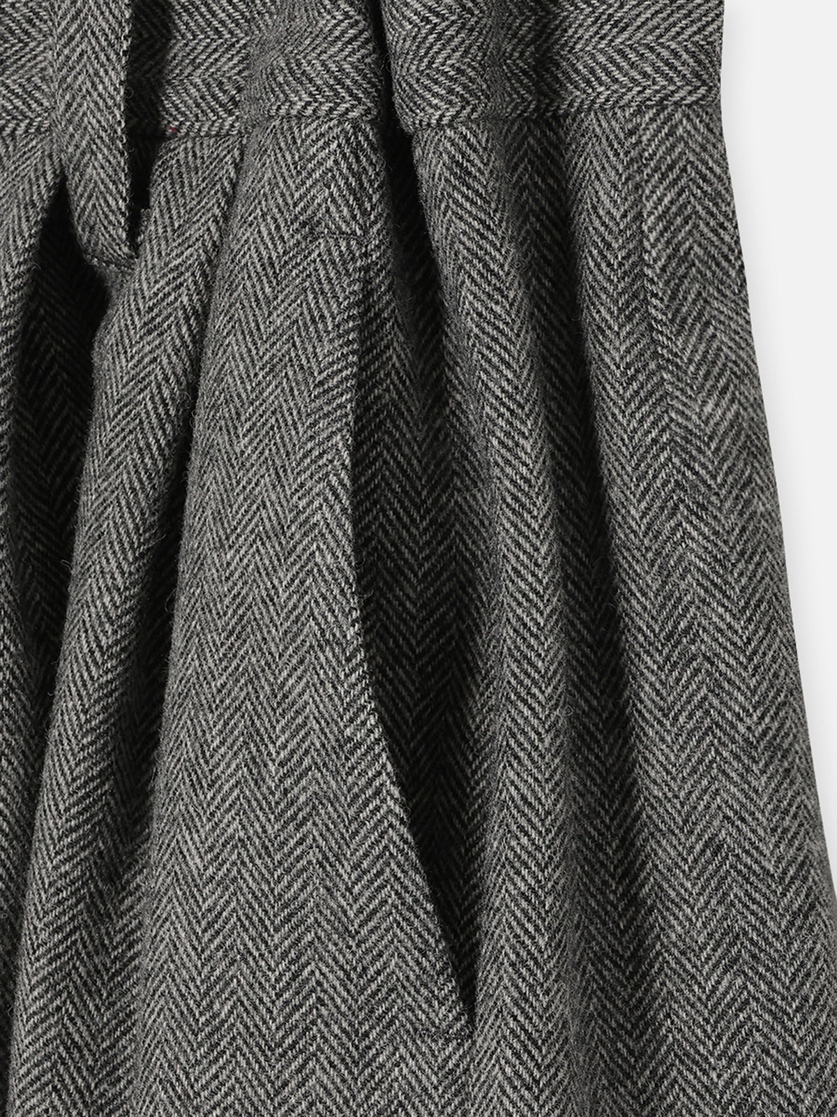 SLACKS REMAKE MINI SK HERRINGBONE