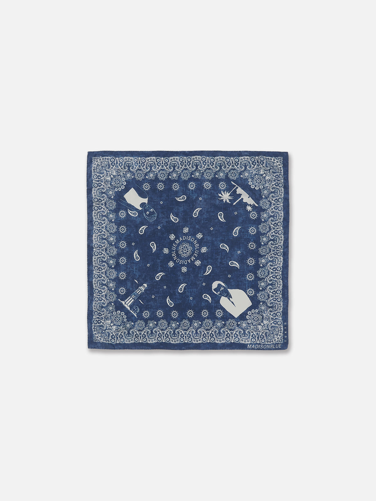 ÉCHARPE PAISLEY GRAPHIQUE MOYENNE