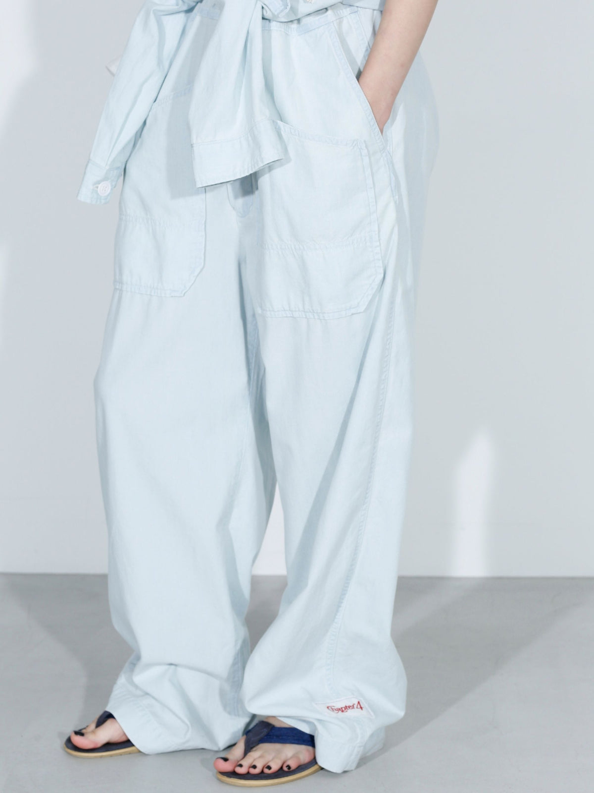 JUMP SUIT CHAMBRAY（VW）