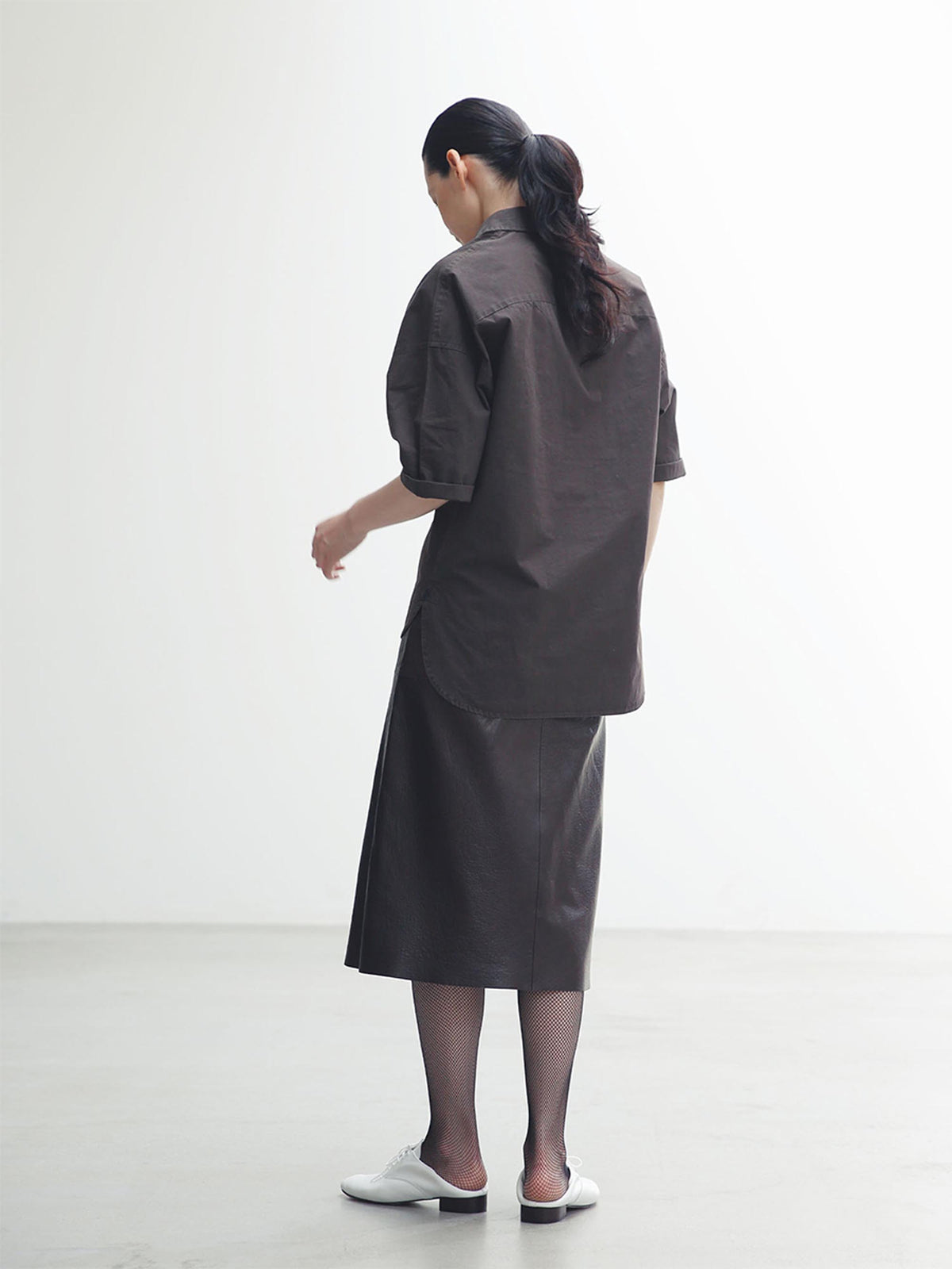 J.BRADLEY ROUND COLLAR SHIRT