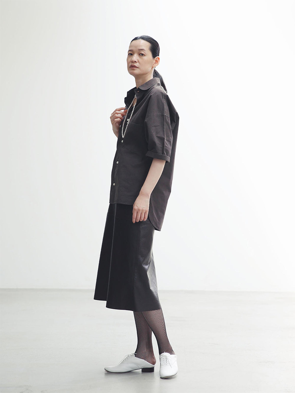 J.BRADLEY ROUND COLLAR SHIRT