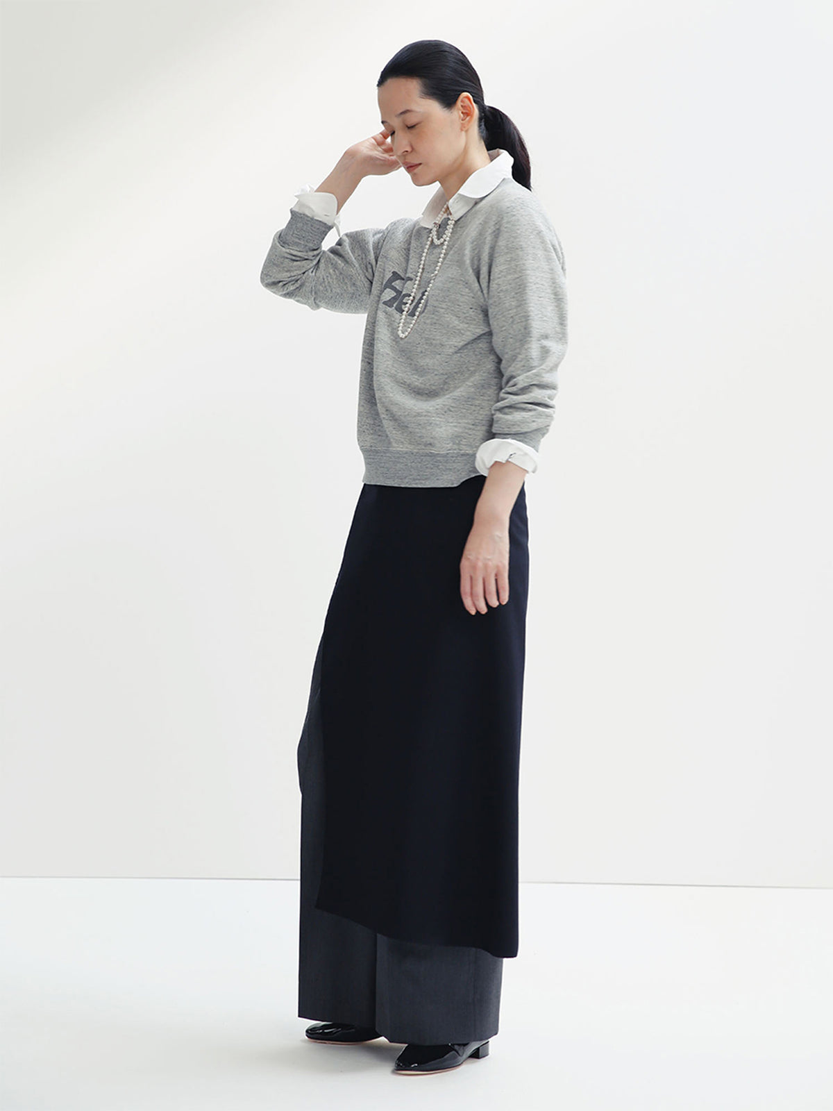 J.BRADLEY NARROW ROUND COLLAR SH