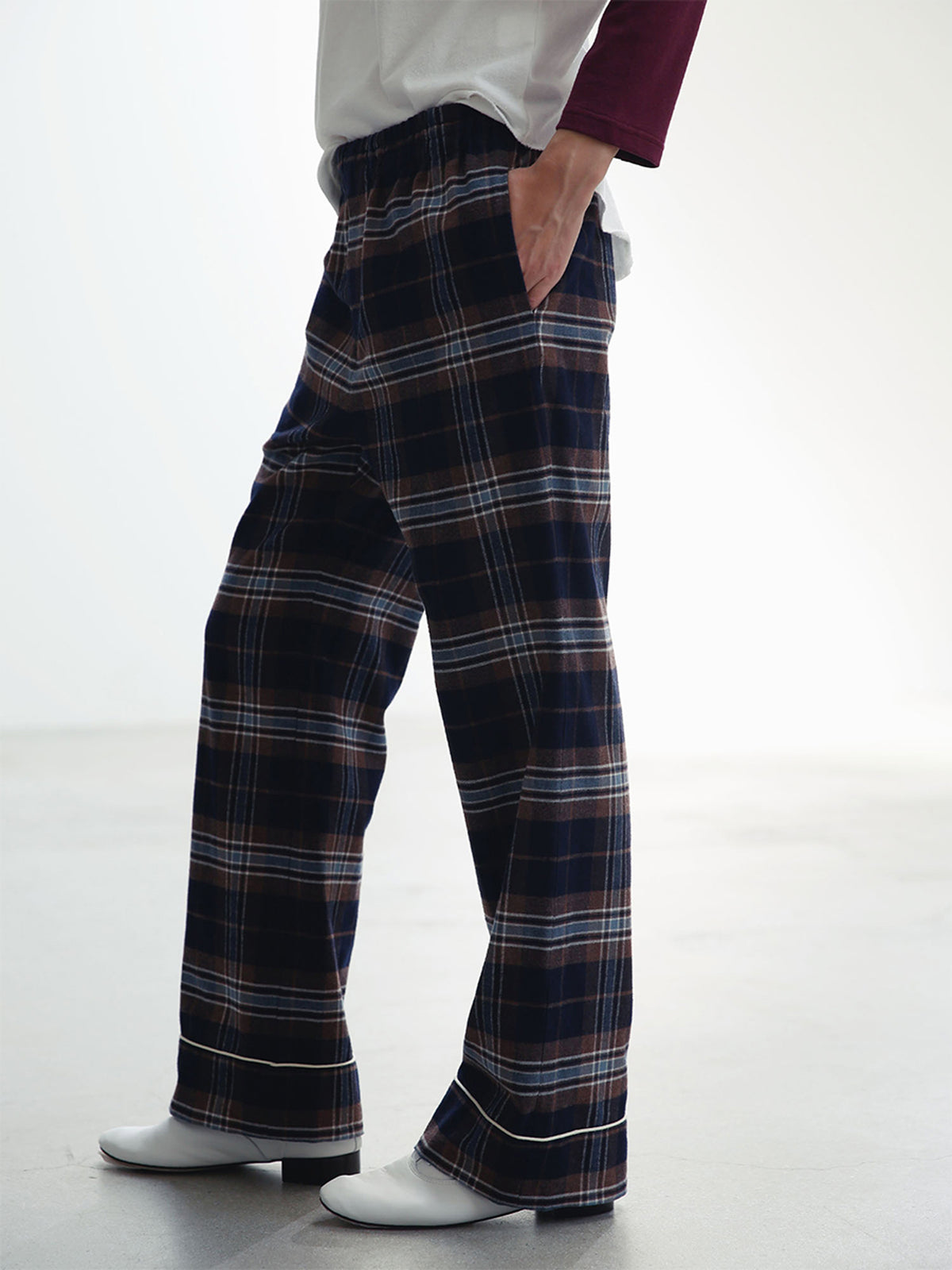 PANTALON DE PYJAMA À CARREAUX