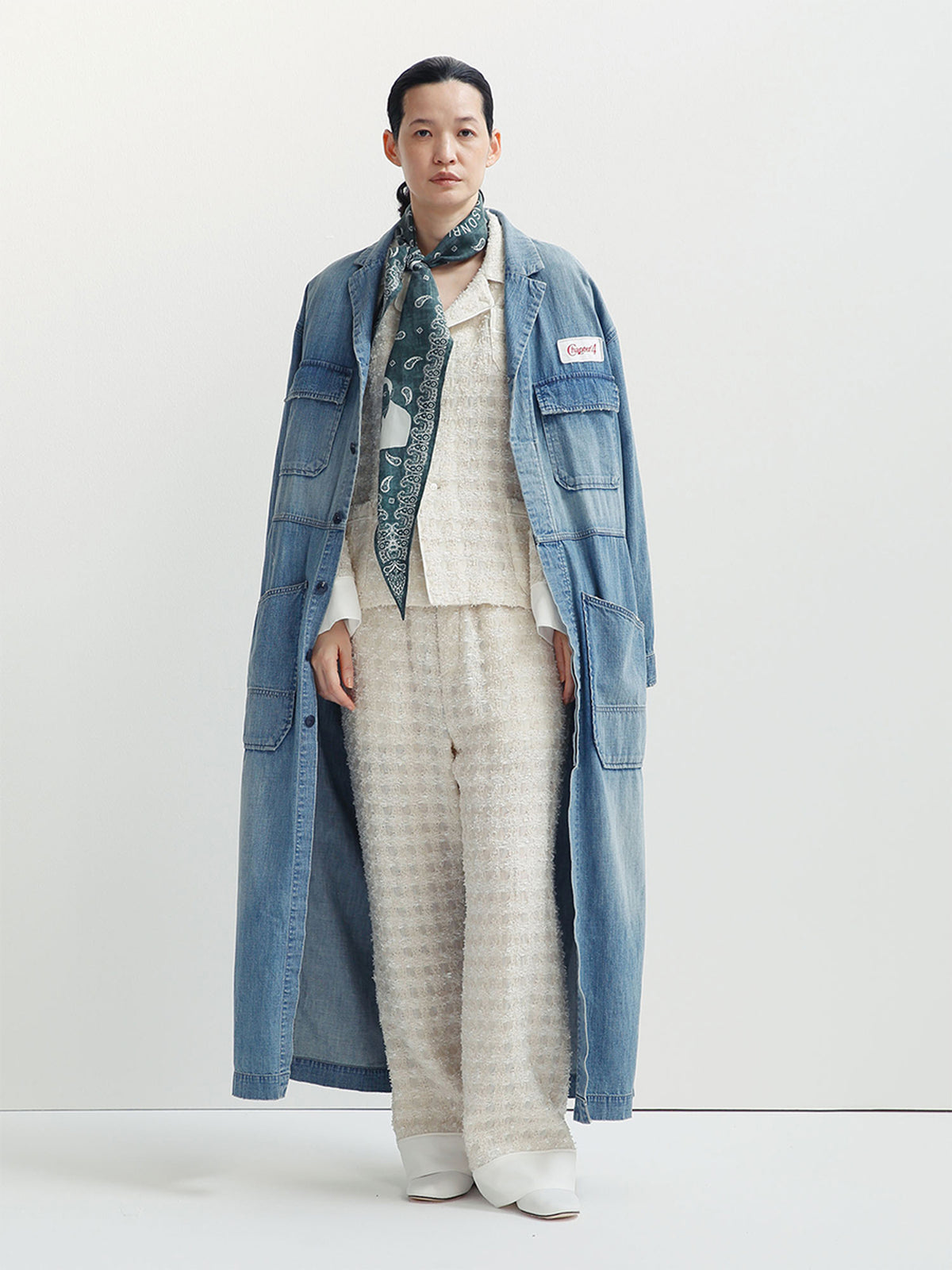 PANTALON DE PYJAMA EN TWEED