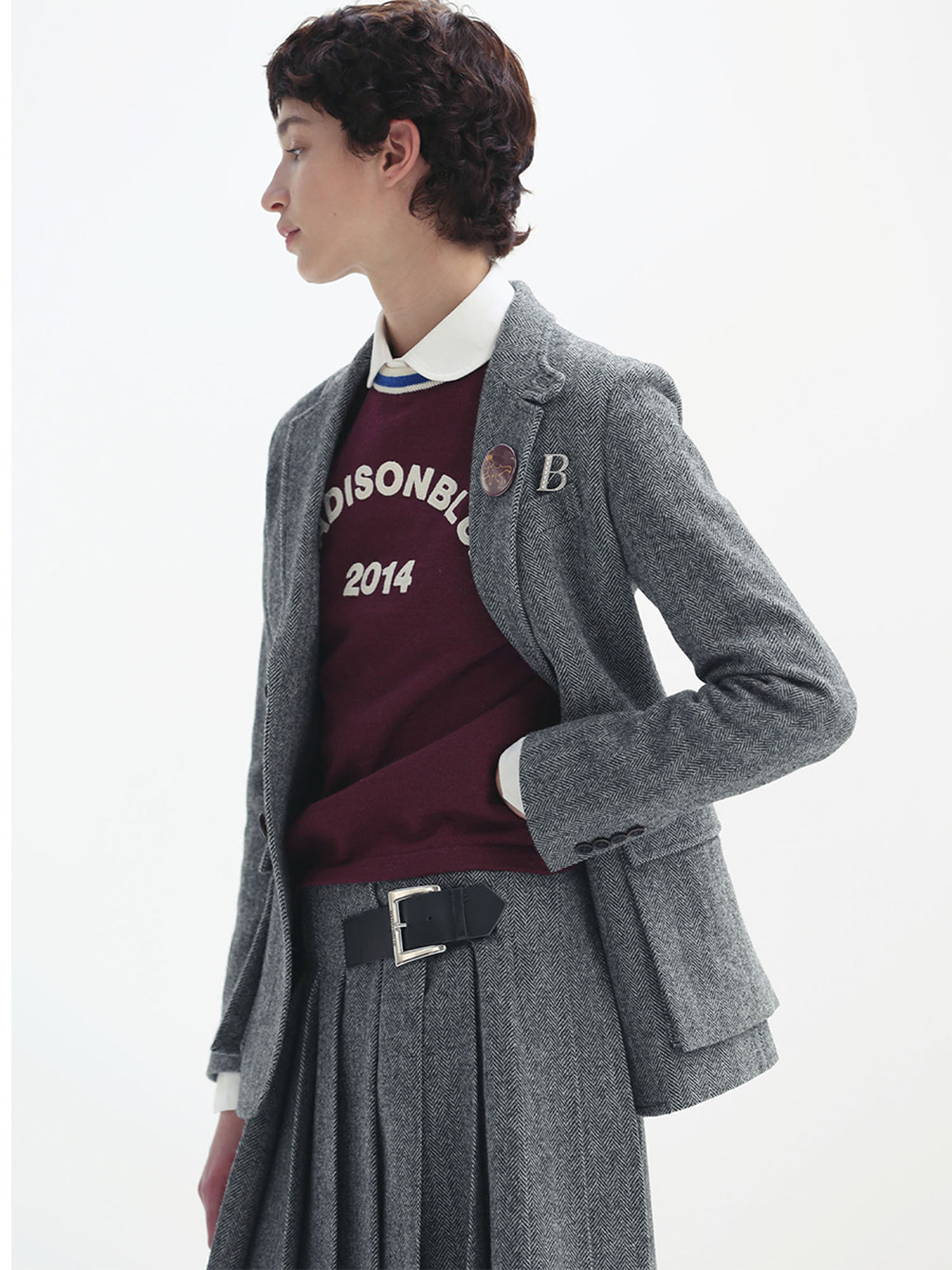 HUNTING JACKET HERRINGBONE