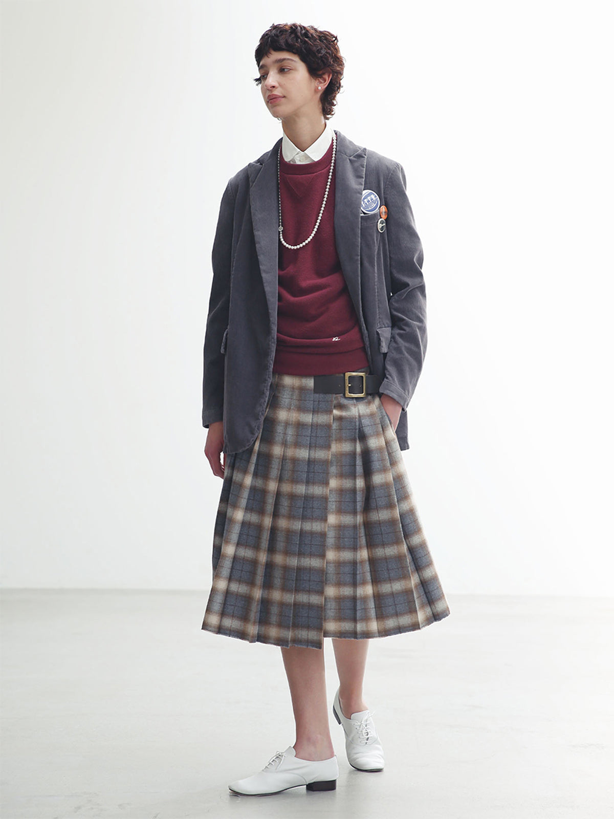 UNLINED BUTTONLESS JACKET CORDS