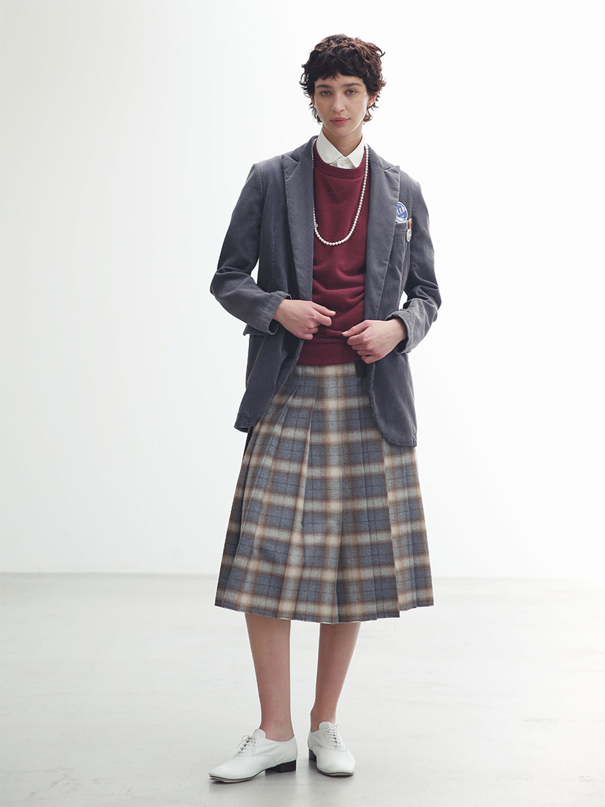 UNLINED BUTTONLESS JACKET CORDS