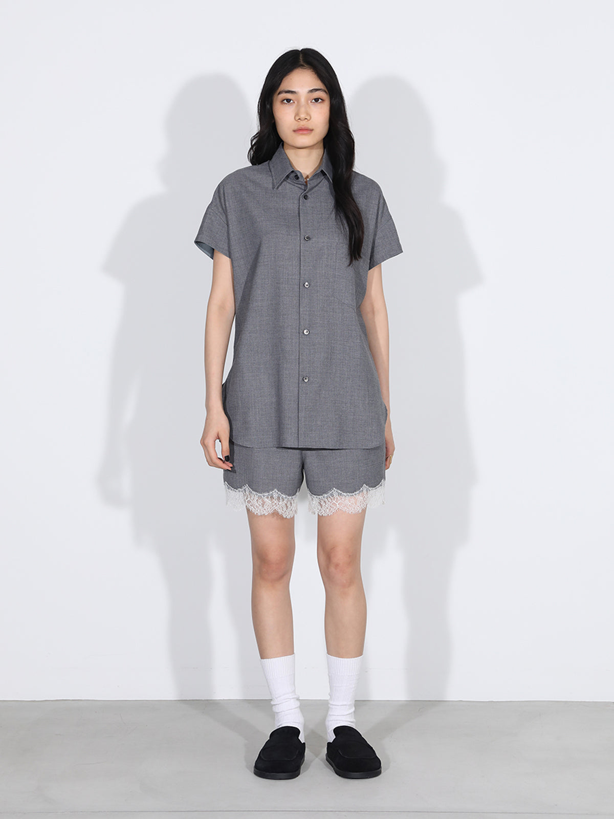 J.BRADLEY NARROW H/S SHIRT PE/W