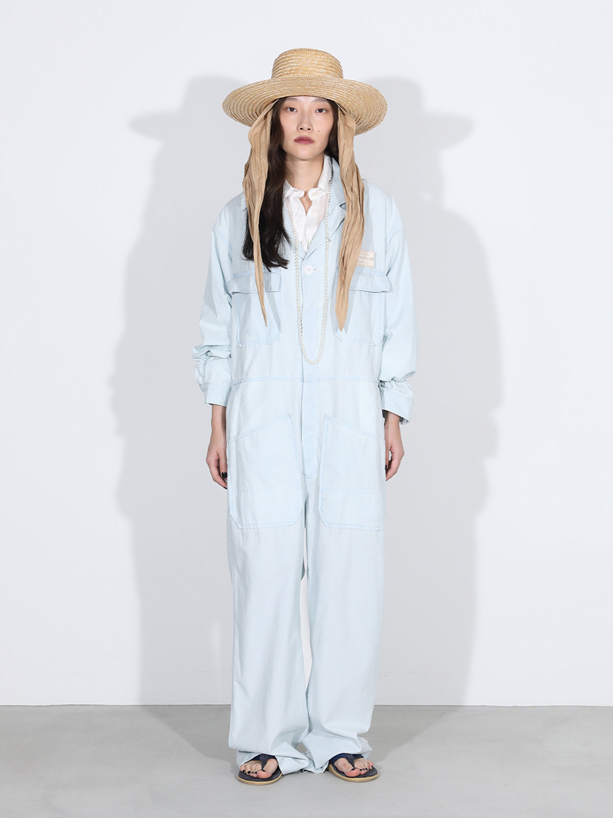 JUMP SUIT CHAMBRAY（VW）